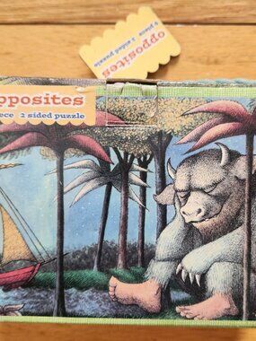 Where the Wild Things Are 9-Piece 2 Sided Puzzle